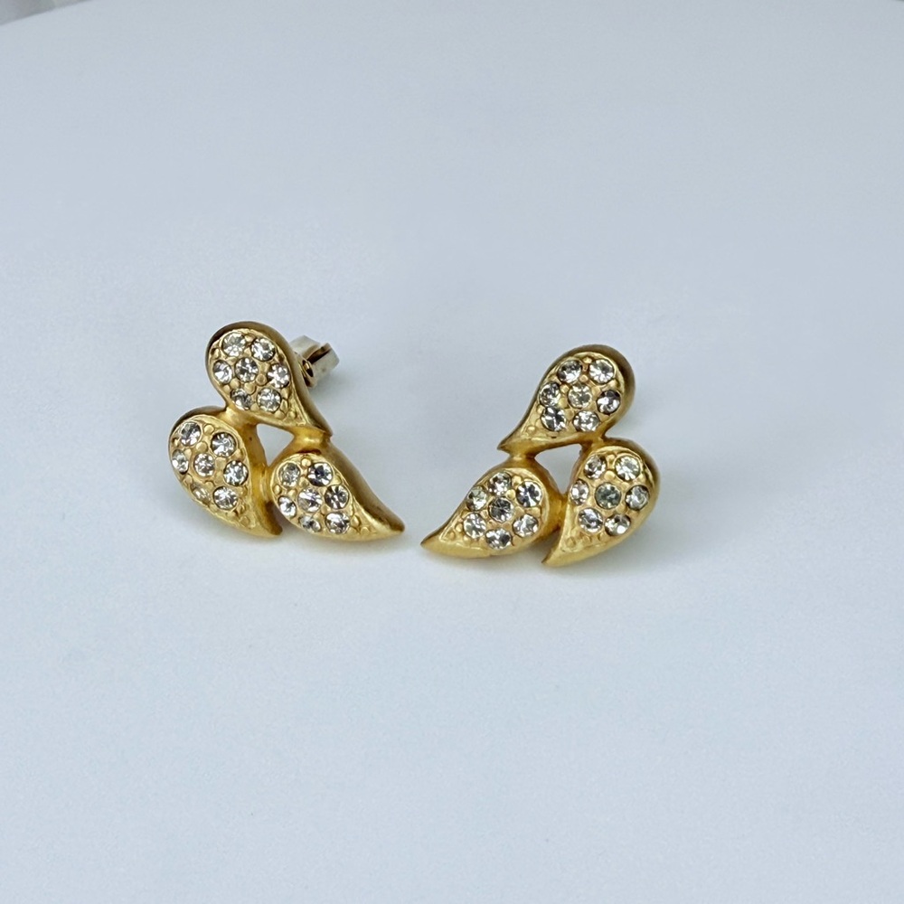VINTAGE Givenchy Gold Clip-On Earrings
